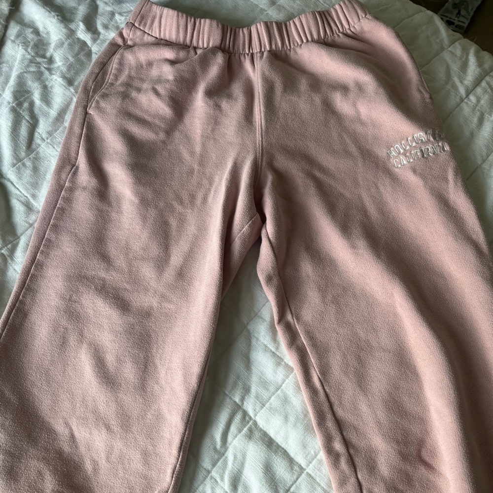 Hollister Baby Pink Sweatpants